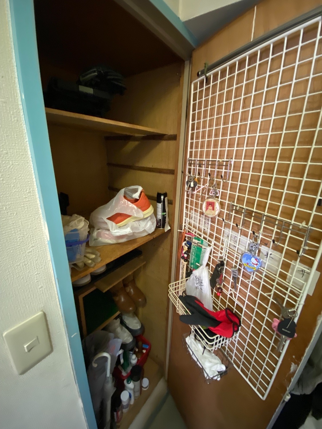 千葉県流山市前ヶ崎_残置物撤去_不動産売却_マンション_4LDK_収納_作業前