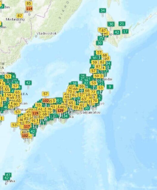 日本_大気汚染_ランキング