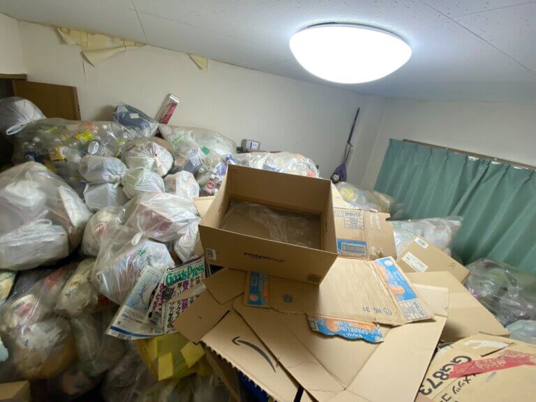 千葉県_四街道市_ゴミ屋敷清掃_マンション_2LDK_洋室3_作業前