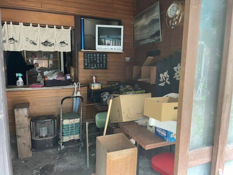 東京都_目黒区_残置物撤去_一軒家_3DK_店舗_作業前1