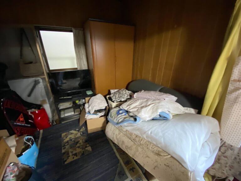 千葉県_松戸市_日倉_残置物撤去_引っ越し_退去時__一軒家_4DK_洋室_作業前