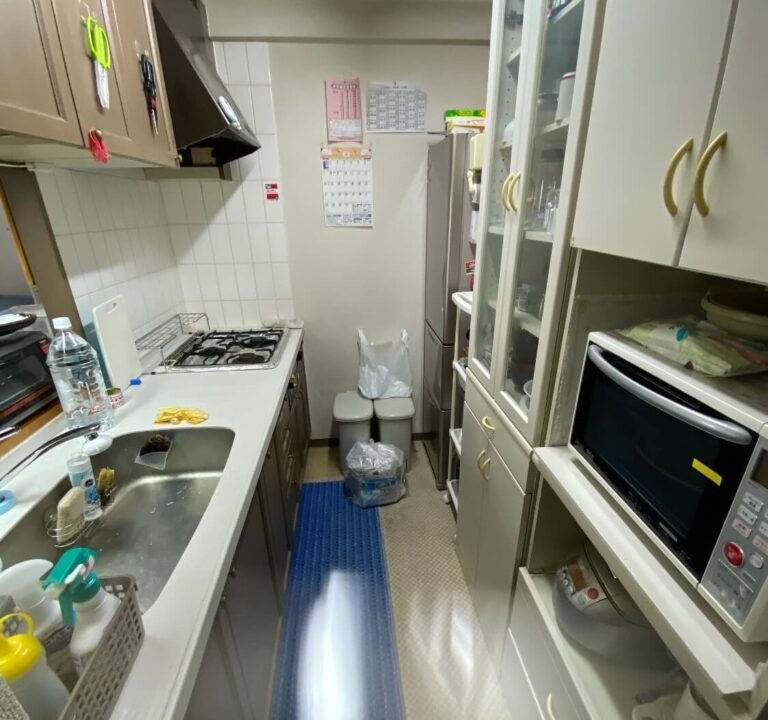 千葉県_野田市_七光台_残置物撤去_マンション_3LDK_キッチン_作業前