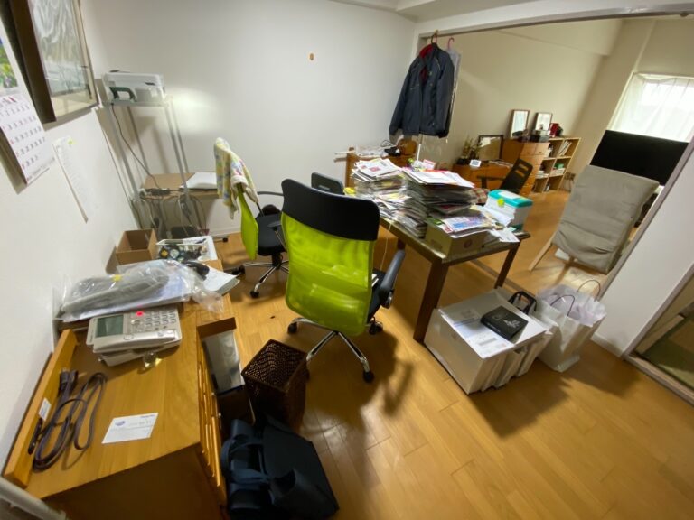 千葉県_松戸市_新松戸_残置物撤去_マンション_3LDK_洋室_作業前