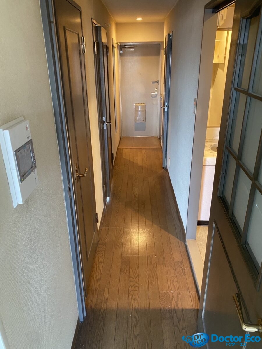 千葉県_船橋市_東船橋_物屋敷清掃_残置物撤去_不動産売却_配送サービス_マンション_3LDK_玄関_作業後