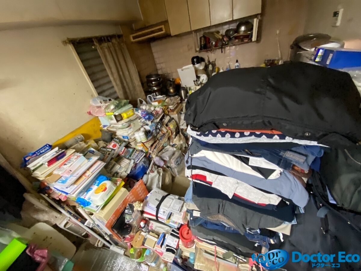 東京都葛飾区でアパート1LDKの物屋敷片付け｜退去・引っ越し前の費用 