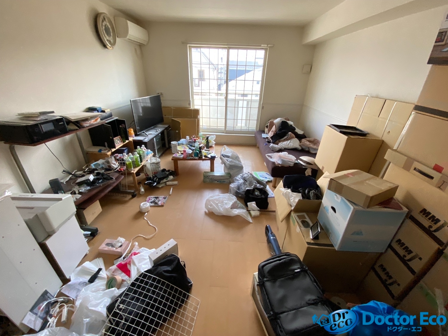 埼玉県吉川市中央_遺品整理_不用品回収_引っ越し_退去_アパート_1LDK_洋室_作業前