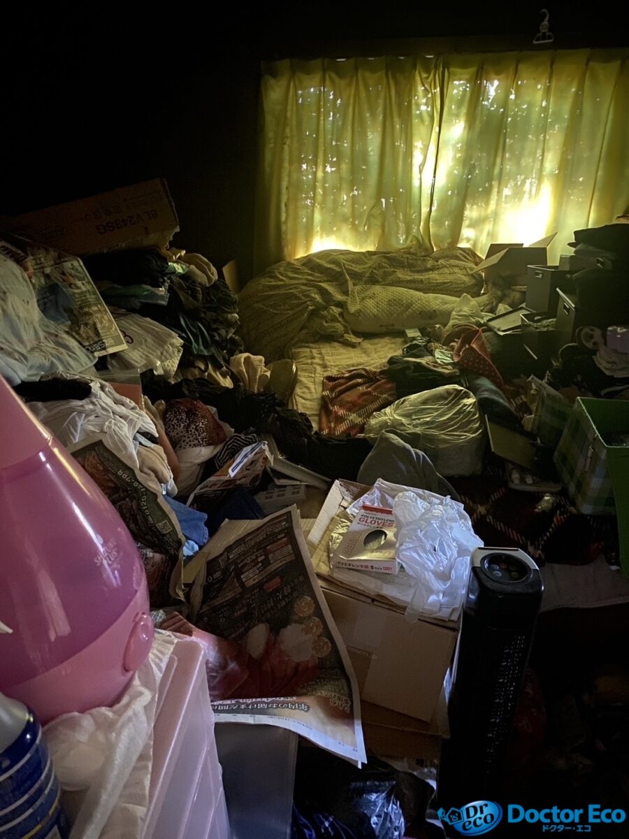 東京都杉並区高井戸西_物屋敷片付け_残置物撤去_解体_一軒家_4LDK_和室3_作業前