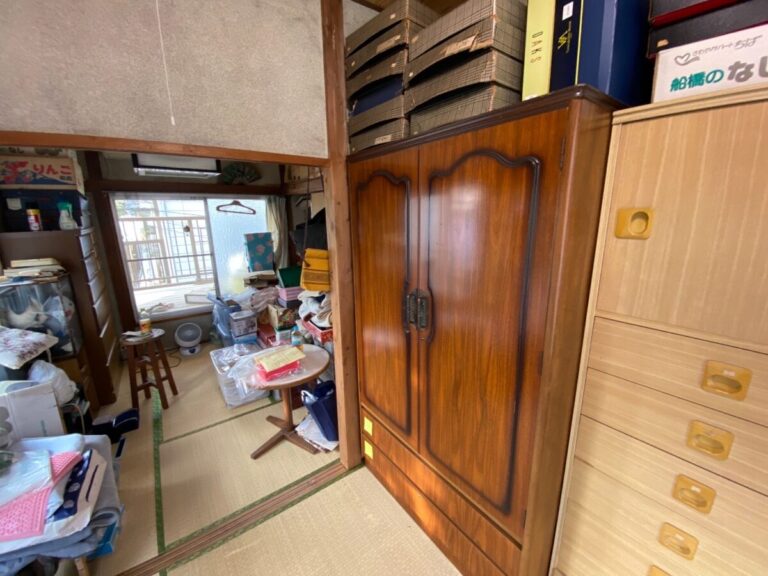 東京都大田区鵜の木_残置物撤去_リフォーム_一軒家_3K_和室3_作業前