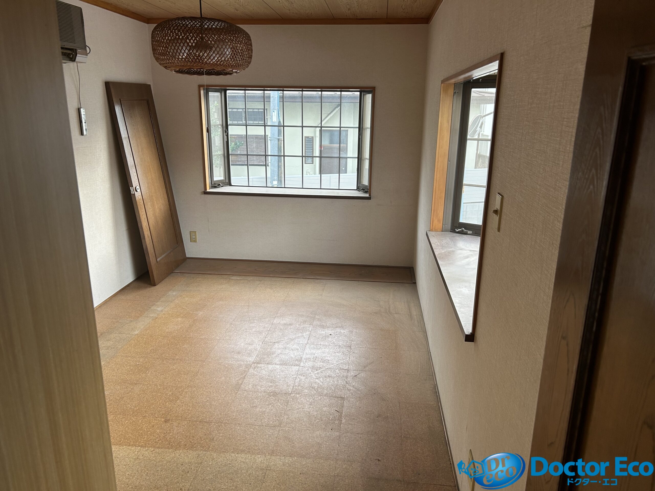 東京都杉並区宮前_残置物撤去_ハウスクリーニング_樹木_草木_伐採_不動産売却_一軒家_5LDK_洋室1_作業後