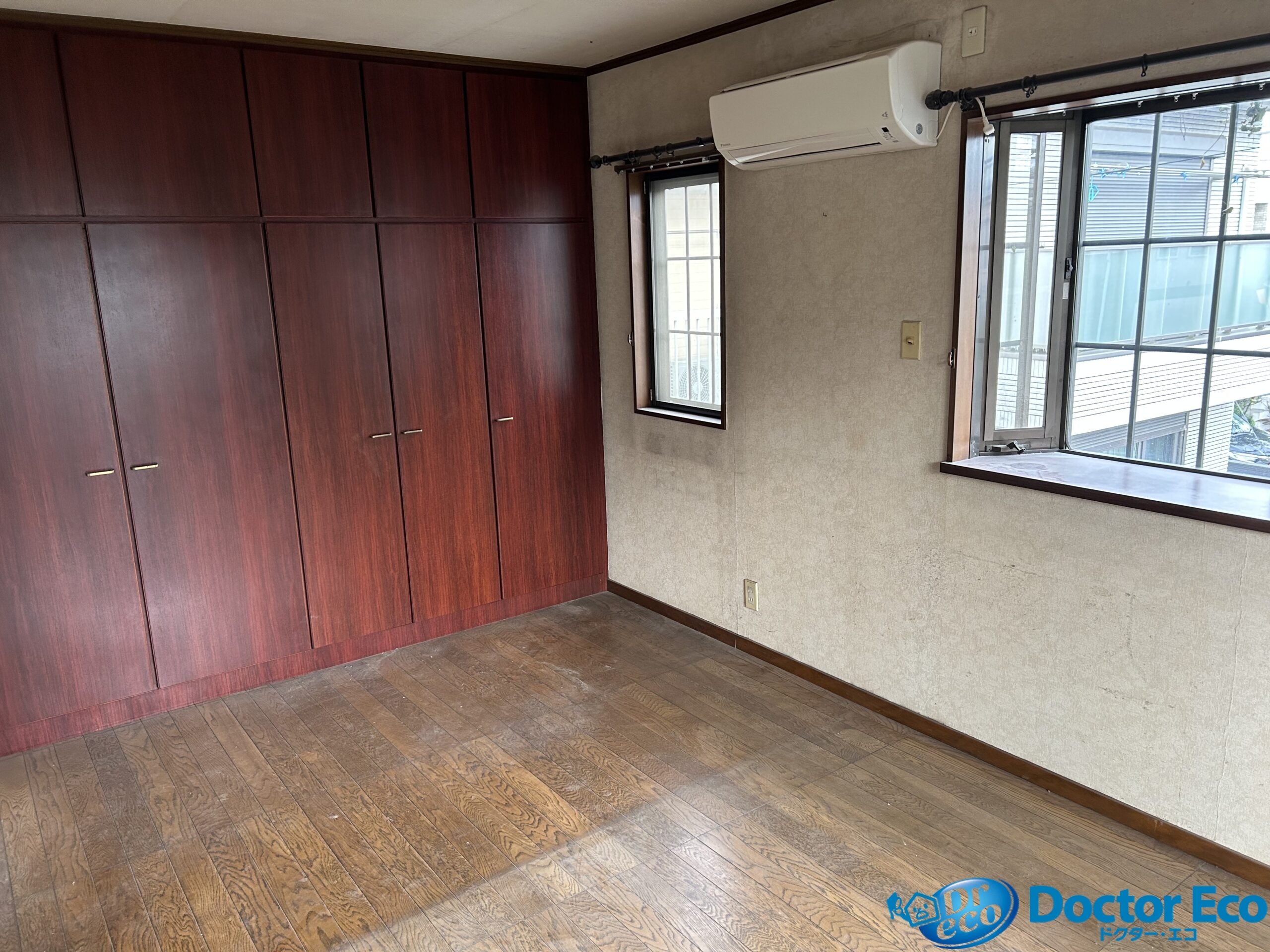 東京都杉並区宮前_残置物撤去_ハウスクリーニング_樹木_草木_伐採_不動産売却_一軒家_5LDK_洋室2_作業後