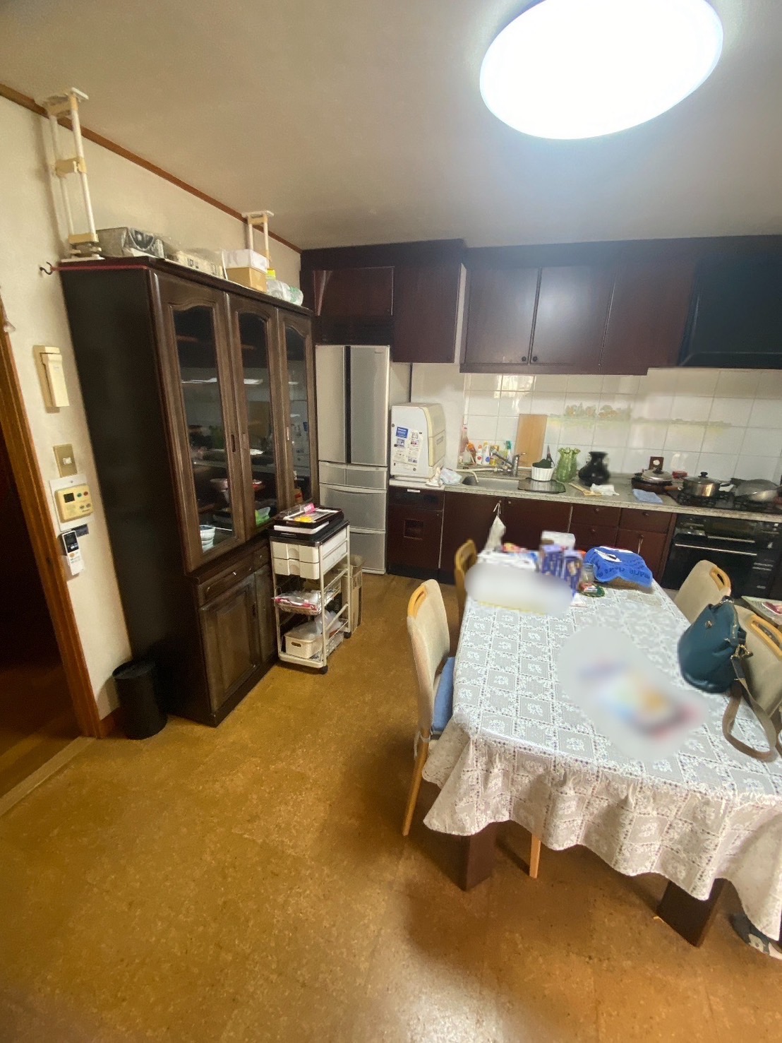 東京都江戸川区_残置物撤去_リフォーム_マンション_4LDK_ダイニング1_作業前