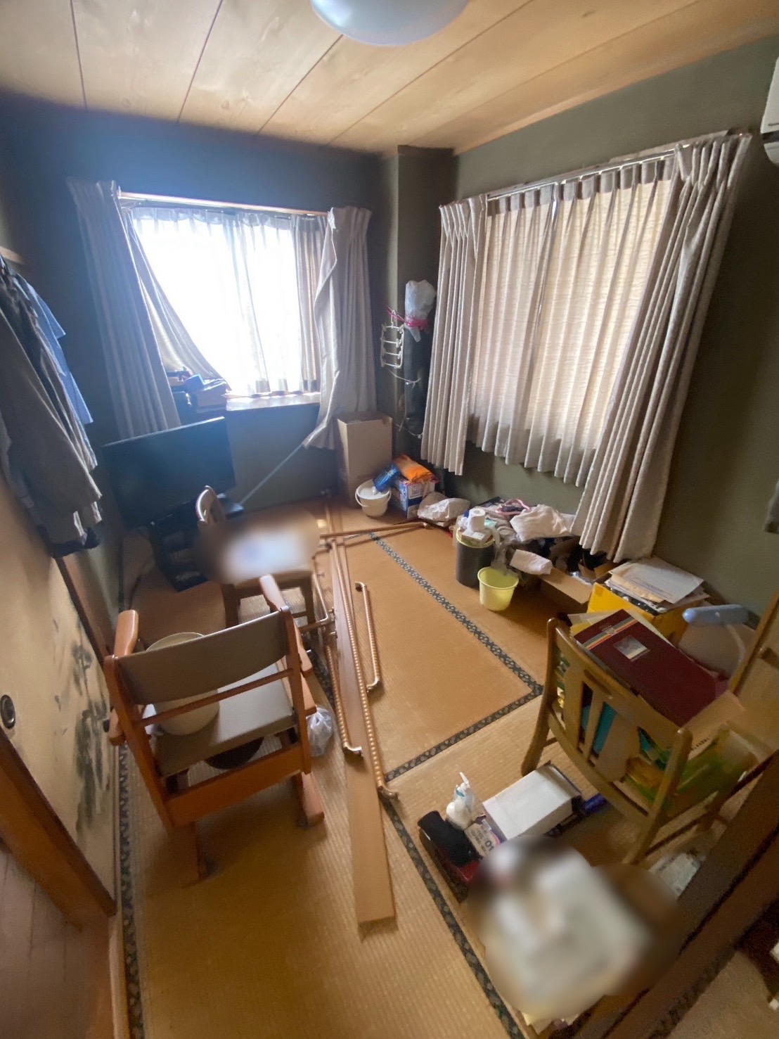 東京都江戸川区_残置物撤去_リフォーム_マンション_4LDK_和室2_作業前