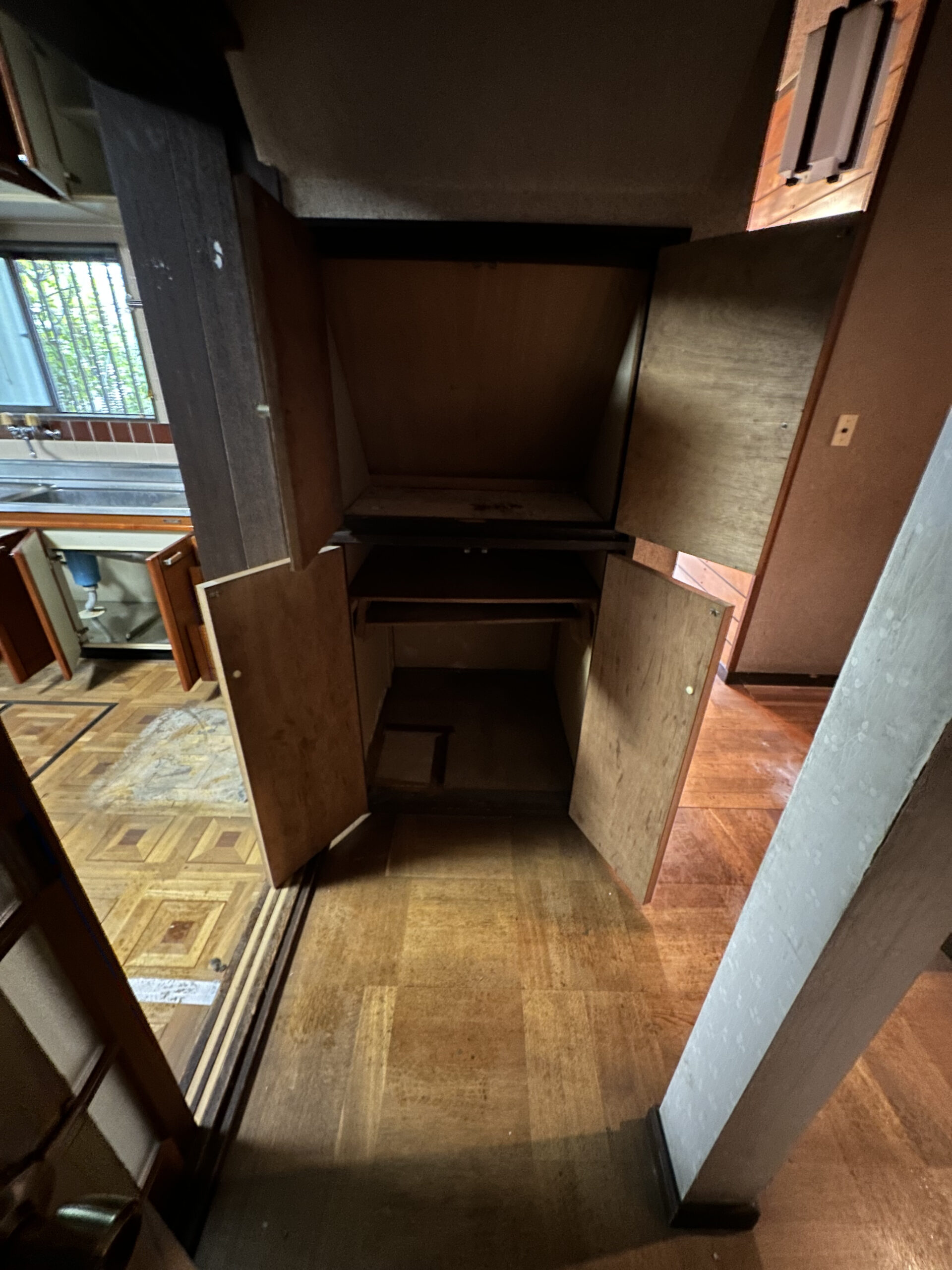 千葉県柏市_残置物撤去_解体時_店舗_住居_5LDK_収納3_作業後