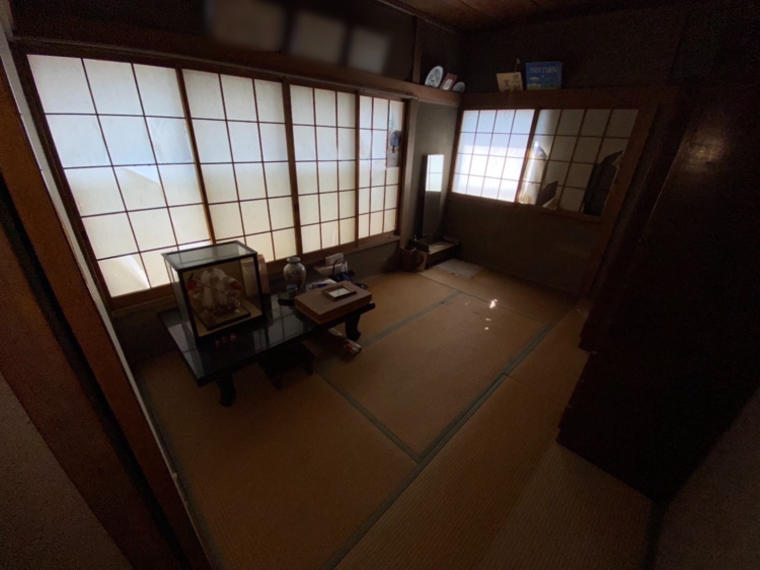 千葉県柏市_残置物撤去_解体時_店舗_住居_5LDK_和室1_作業前