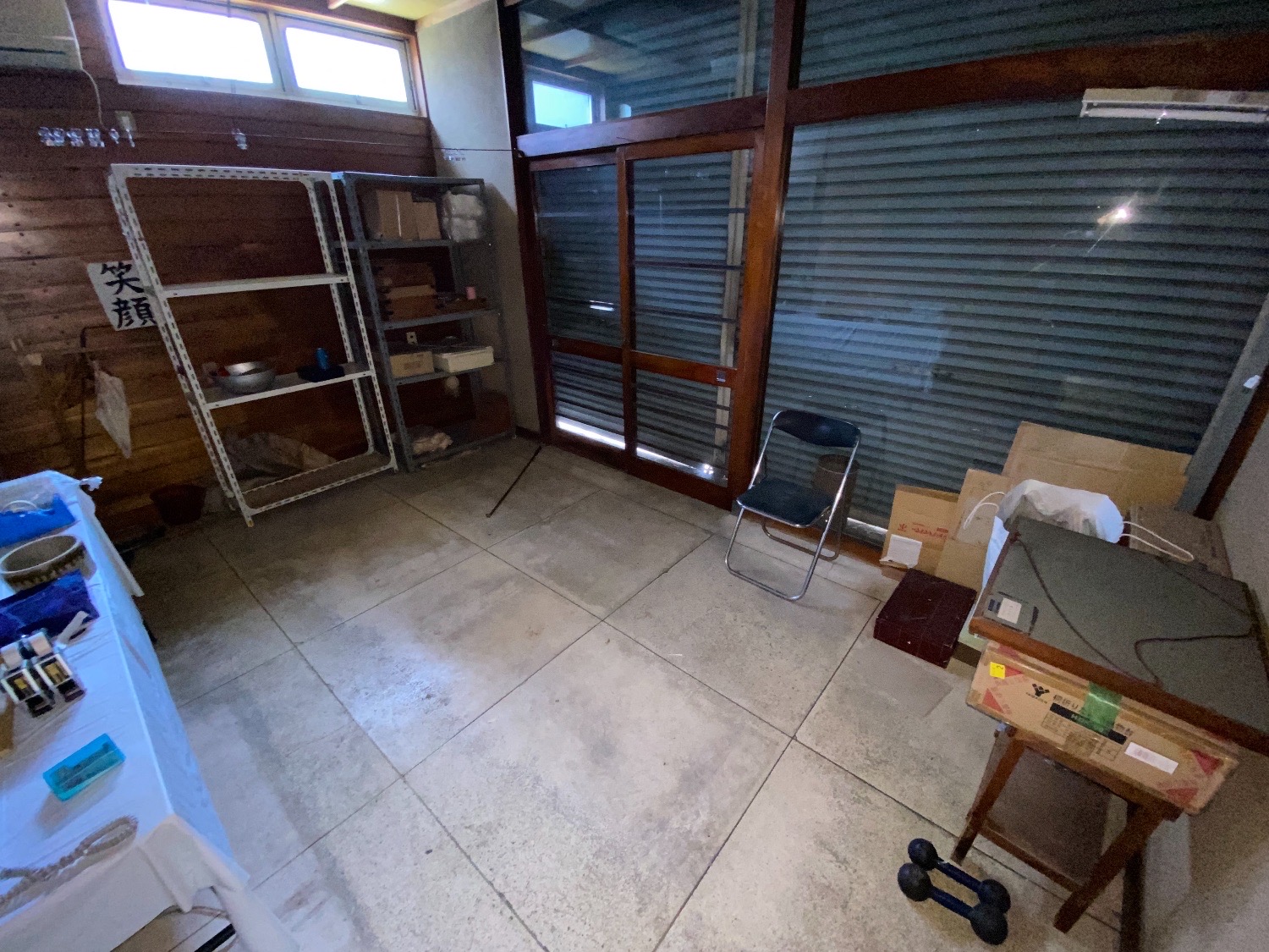 千葉県柏市_残置物撤去_解体時_店舗_住居_5LDK_洋室2_作業前