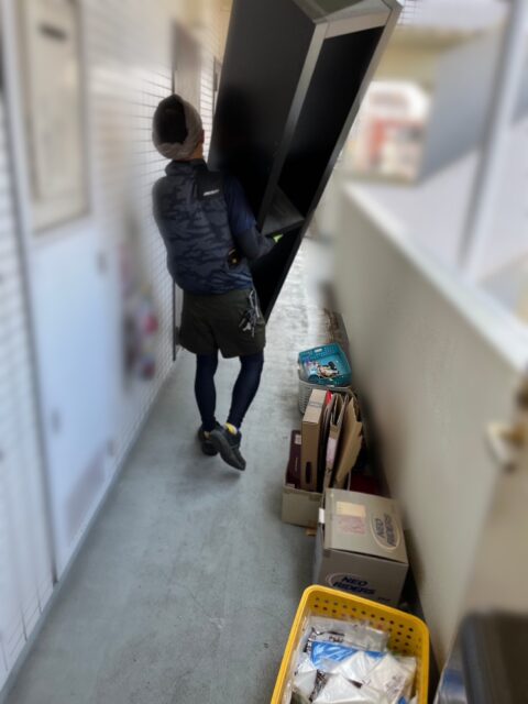 東京都大田区多摩川 マンション4LDK 残置物撤去 作業中1