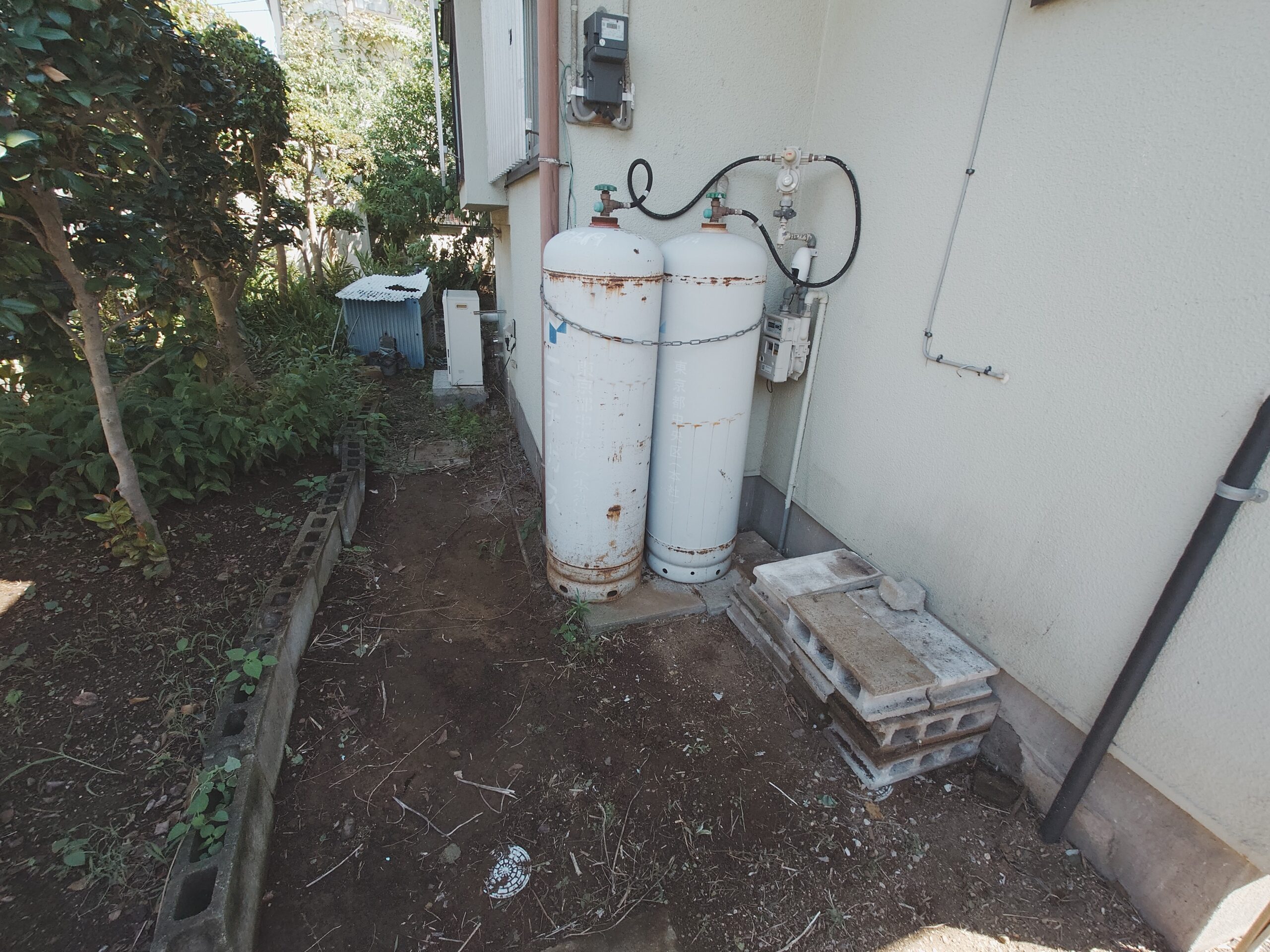 千葉県流山市_不用品回収_物置の解体撤去_庭_草木手入れ_樹木伐採_草刈り_一軒家_外回り_不用品6_作業後