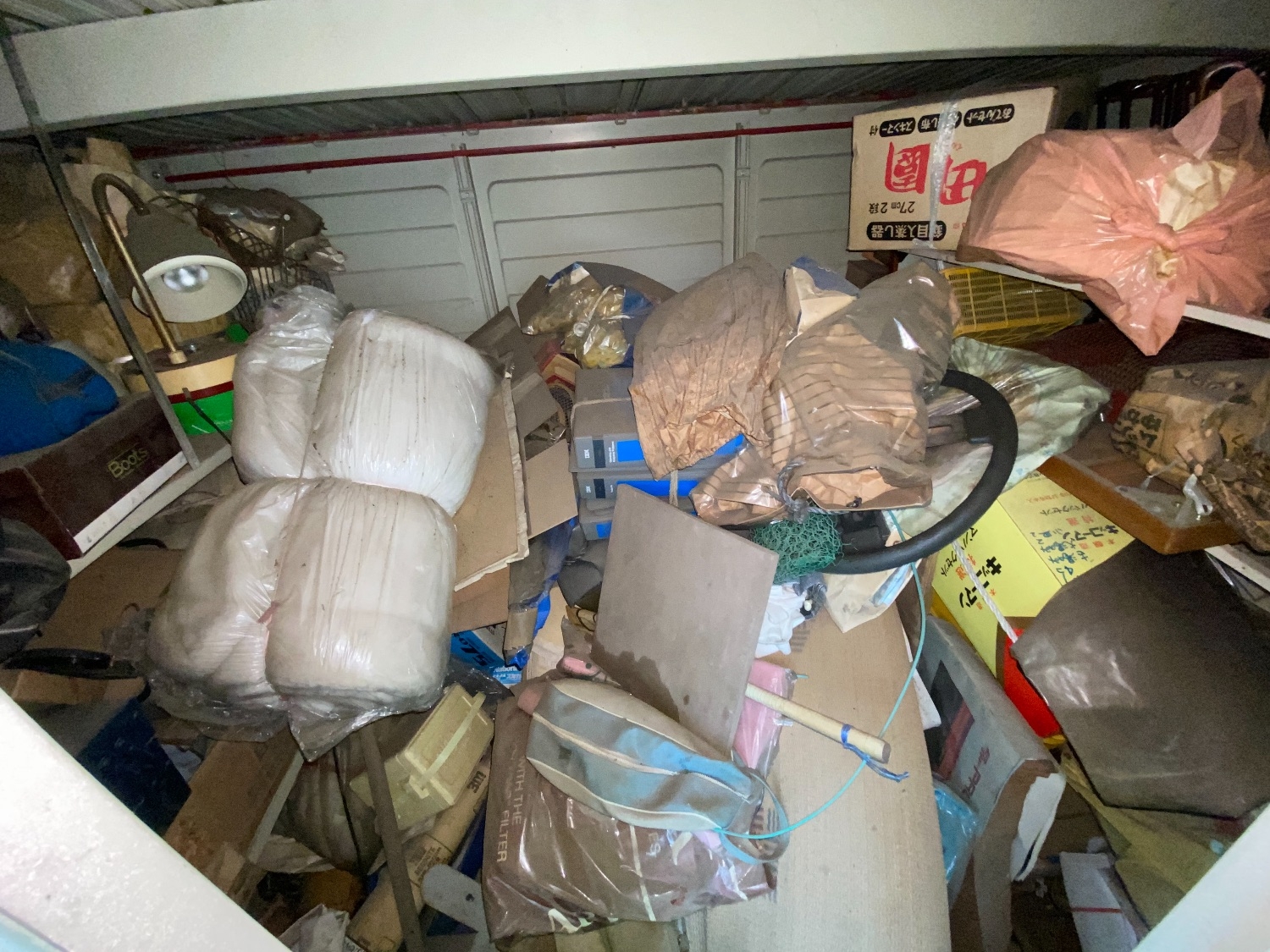 千葉県流山市_不用品回収_物置の解体撤去_庭_草木手入れ_樹木伐採_草刈り_一軒家_外回り_物置2_作業前