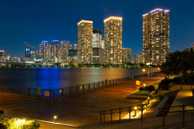 豊洲ぐるり公園_イルミネーション_穴場