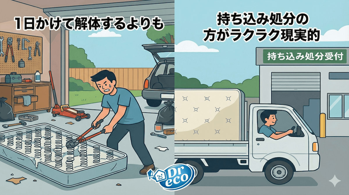 スプリングベッド_コイルベッド_捨て方_処分方法