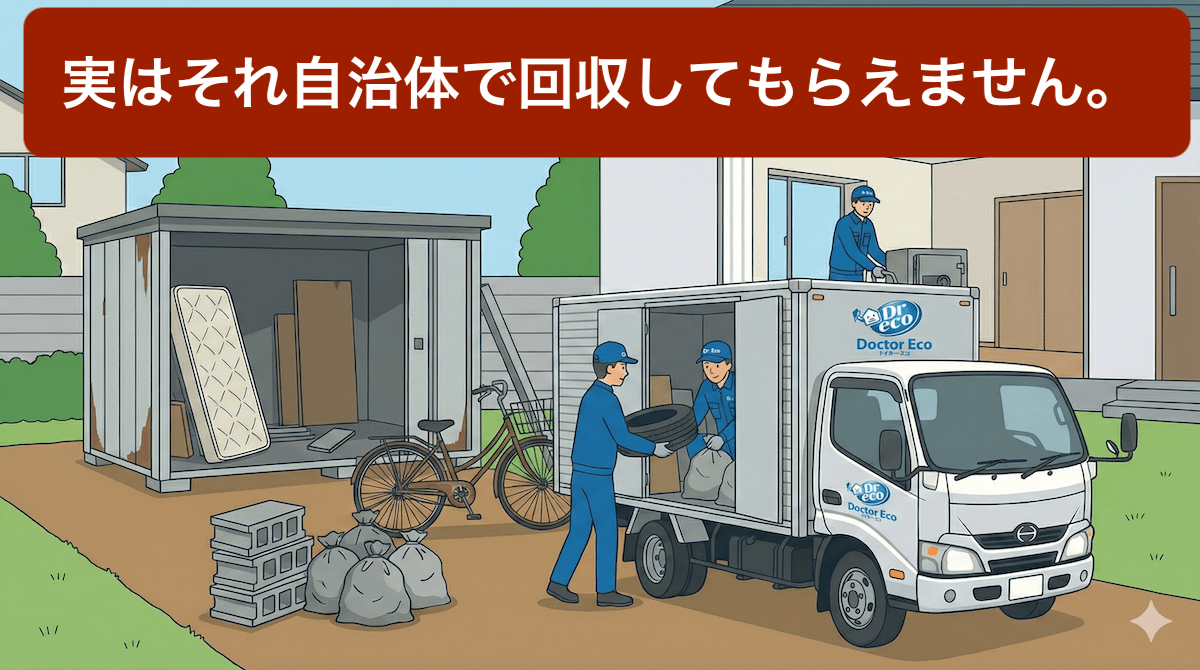 適正処理困難物_自治体回収不可_捨て方_処分方法