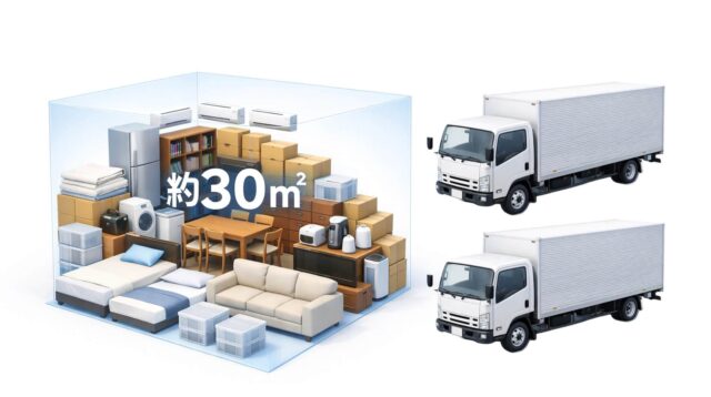 2トントラック_不用品_2台_料金