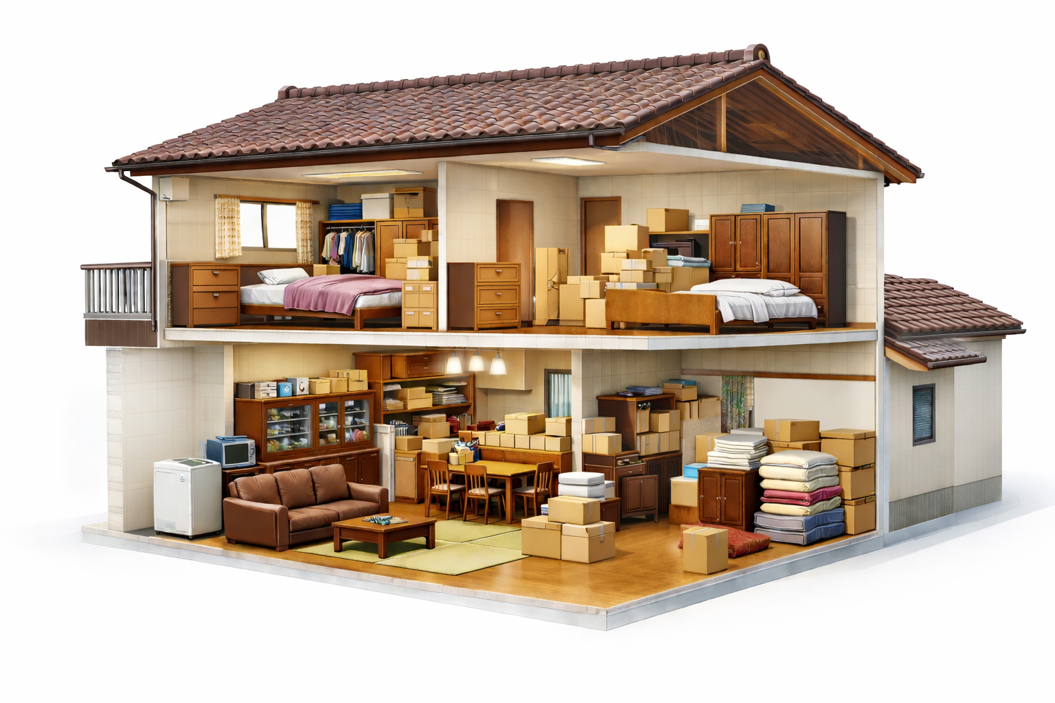 残置物_4ldk_量_相場_撤去費用